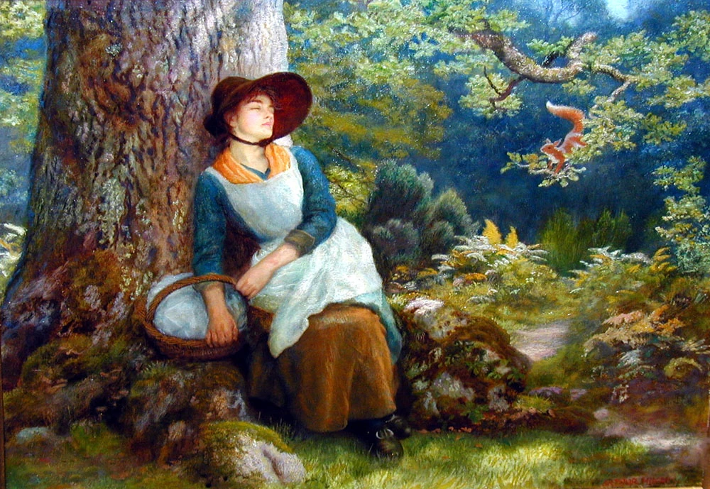 Addormentata nel bosco